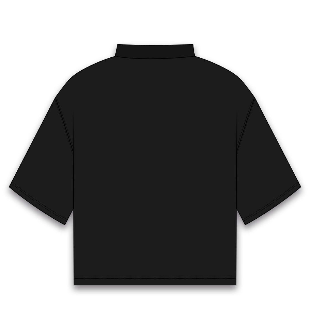 Camiseta manga corta "Ángel Caído" - Boxyfit