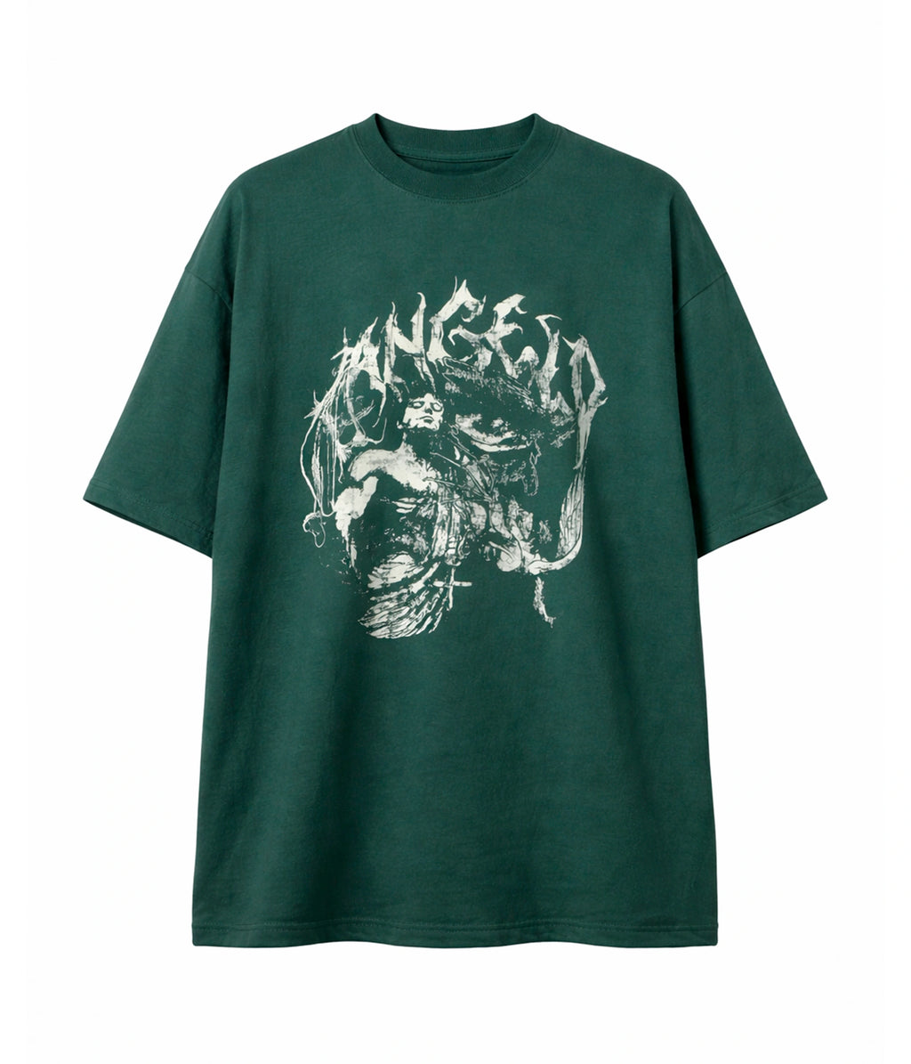 Camiseta "Ángeles Caídos" Verde
