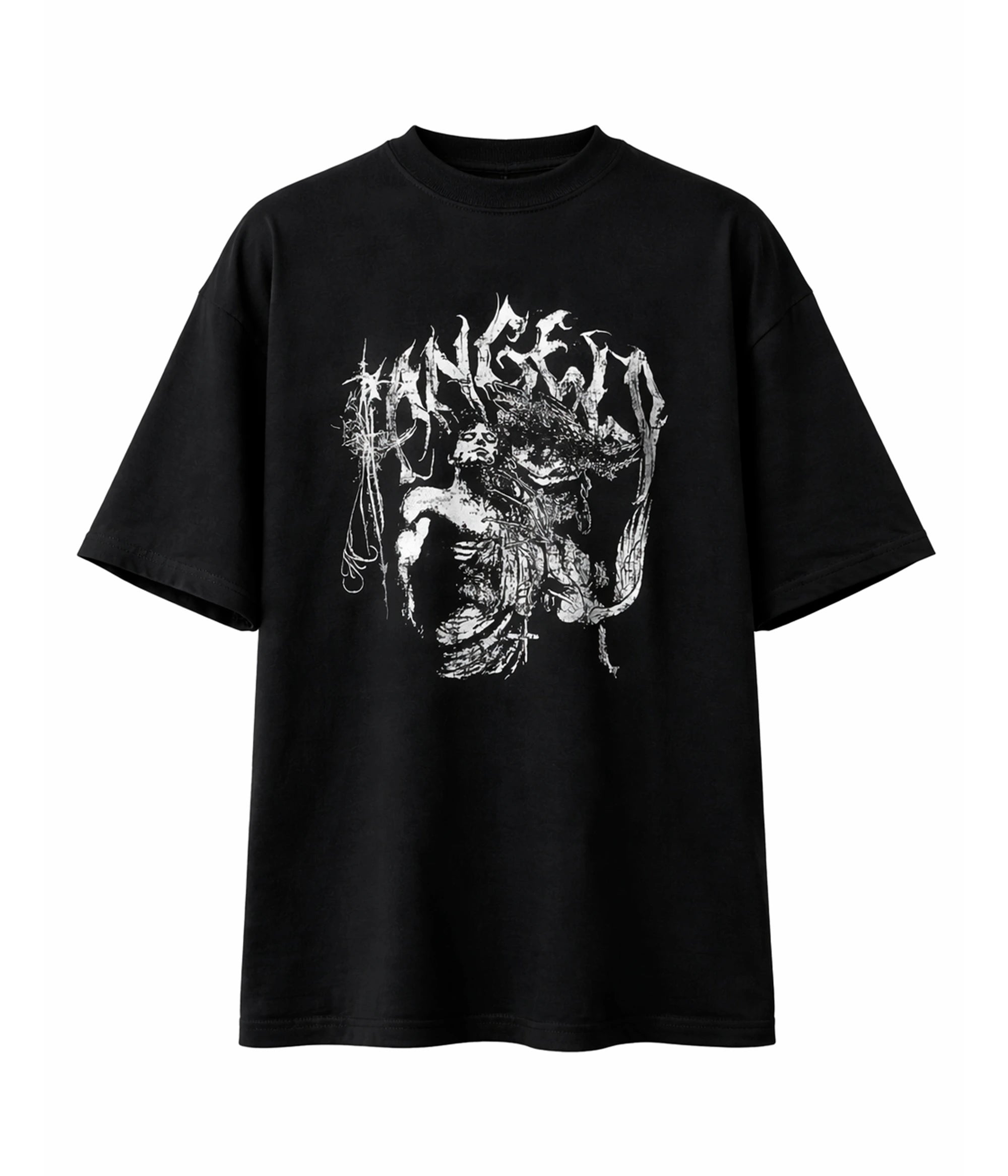 Pack de 3 Camisetas en blanco, negro y verde