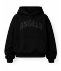 Sudadera estampada "ANGELO" Negra