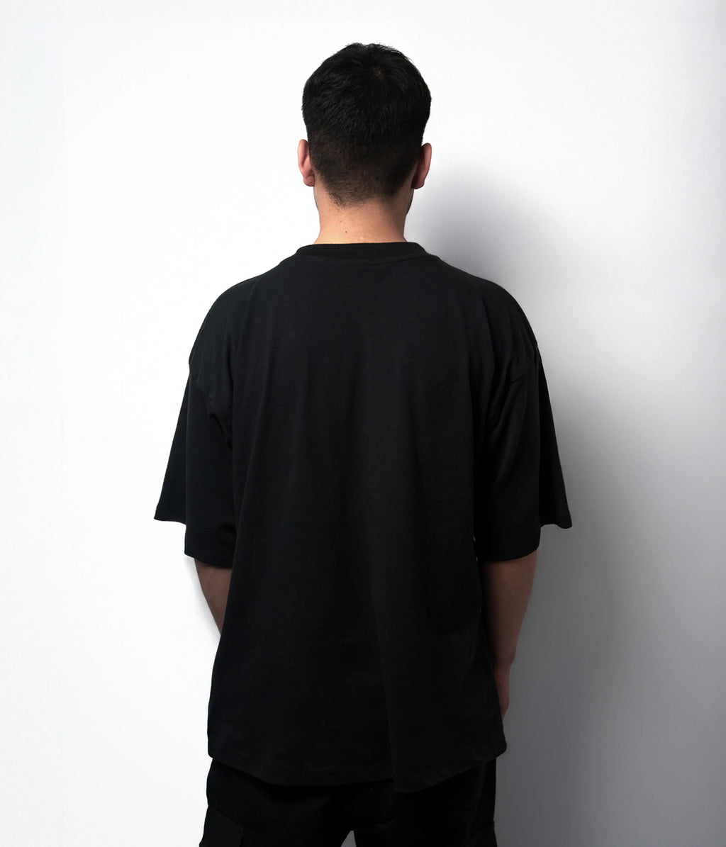 Pack de 3 Camisetas en blanco, negro y verde