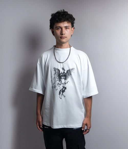 Camiseta "Ángeles Caídos" Blanco