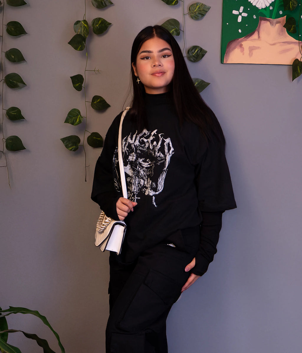 Camiseta "Ángeles Caídos" Negro