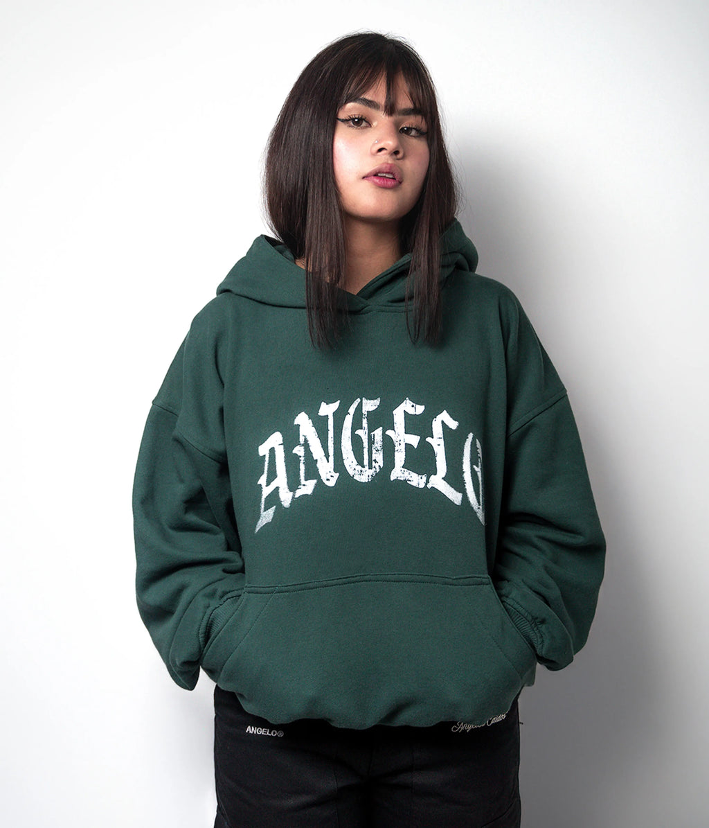 Sudadera estampada "ANGELO" Verde