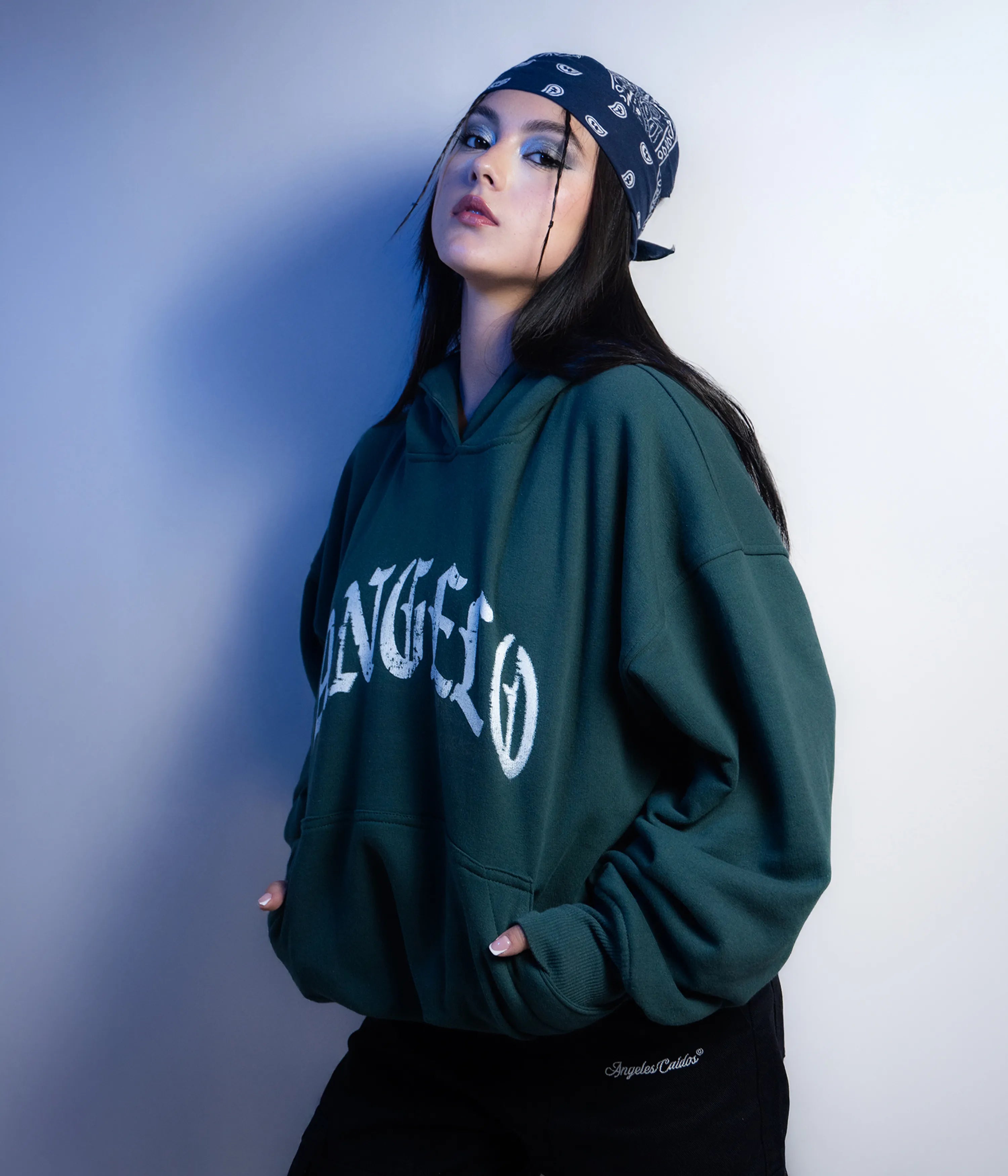 Sudadera estampada "ANGELO" Verde