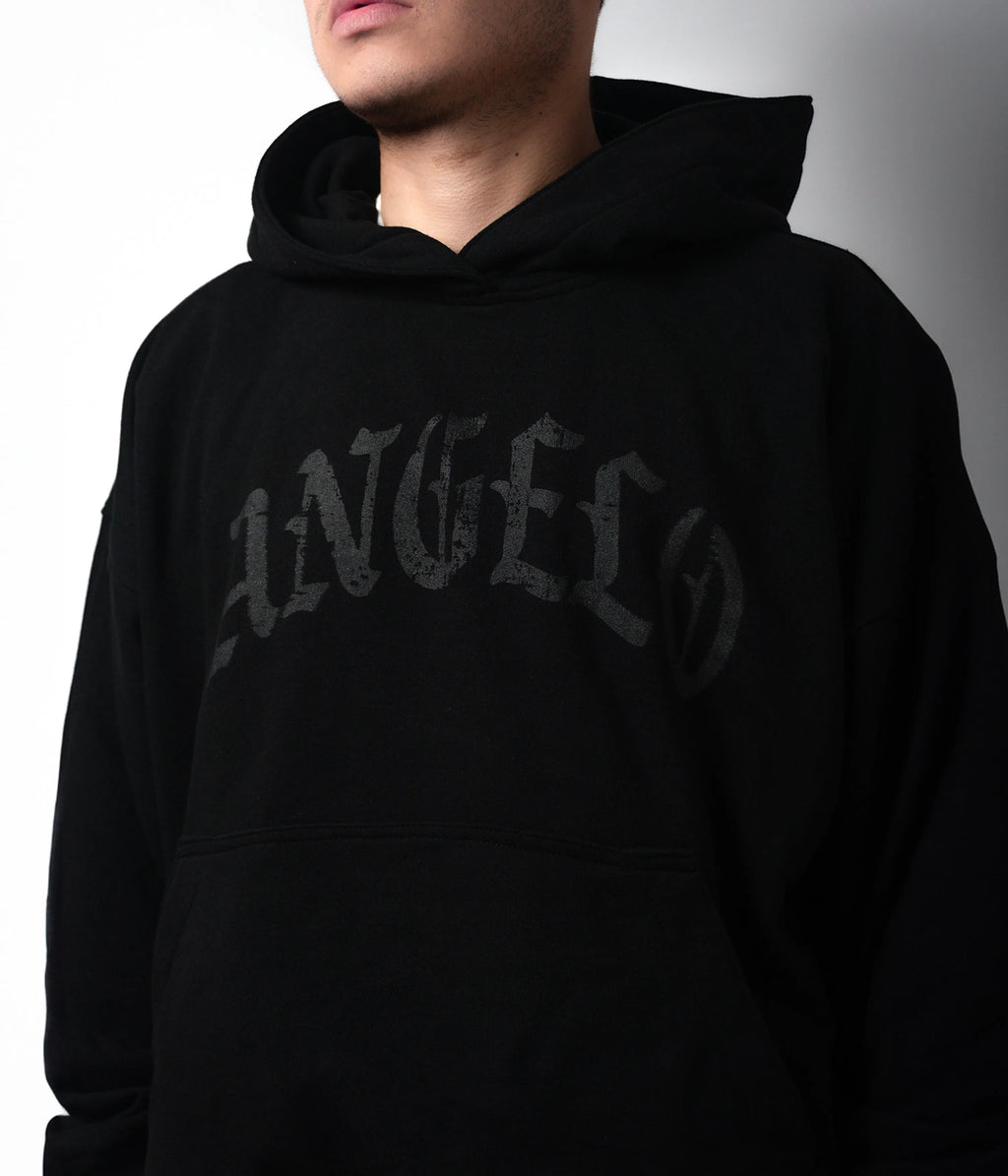 Sudadera estampada "ANGELO" Negra