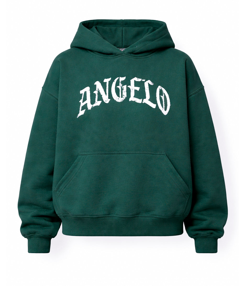 Sudadera estampada "ANGELO" Verde